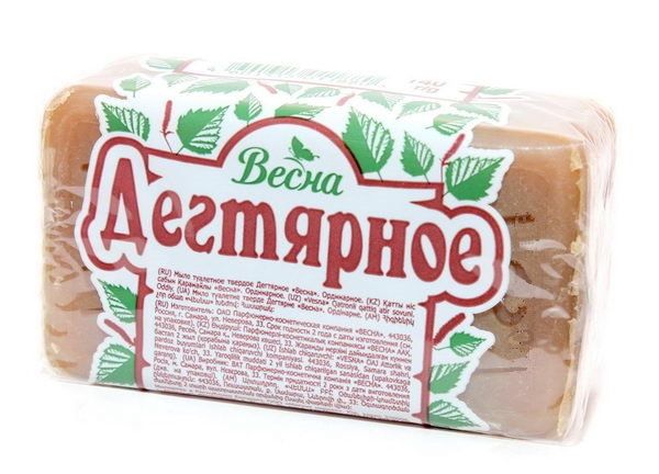 Изображение товара Мыло Весна Дегтярное 140г Мыло Весна Дегтярное 140г фотография