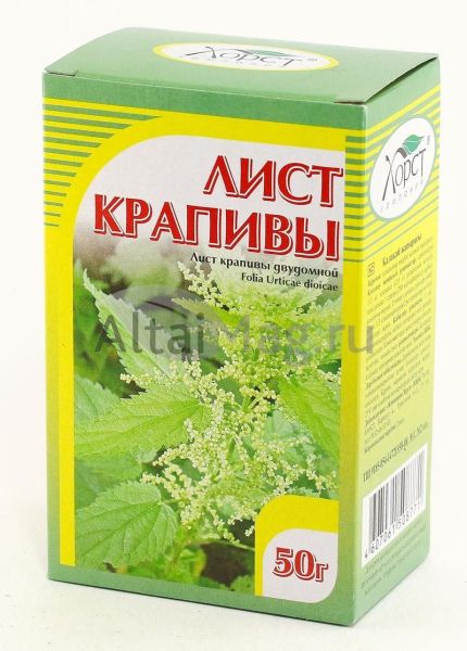 Изображение товара Крапива, листья, 50 г (Хорст) Крапива, листья, 50 г (Хорст) фотография