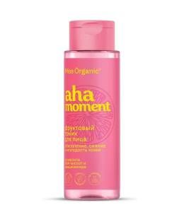 Тоник для лица Фруктовый Aha-moment Miss Organic 190мл