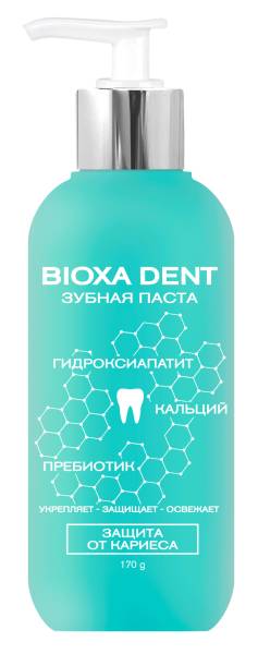 Изображение товара Зубная паста Bioxa Dent Защита от кариеса Фэмили Косметик 170г Зубная паста Bioxa Dent Защита от кариеса Фэмили Косметик 170г фотография