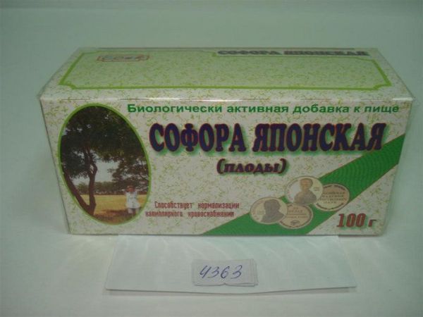 Изображение товара Софора японская (плоды) Соик 100г Софора японская (плоды) Соик 100г фотография