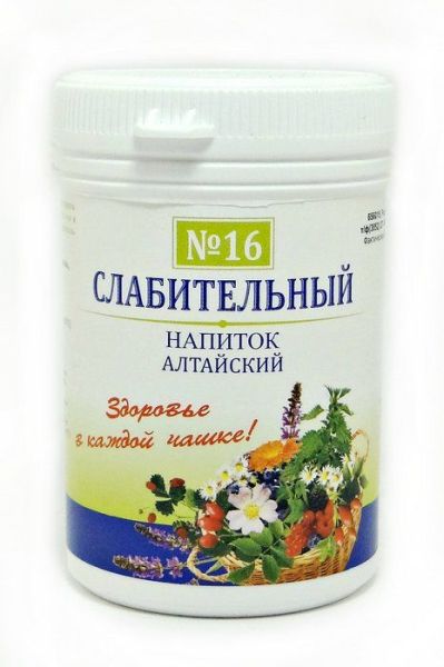 Изображение товара Слабительный чайный напиток Алтайский №16 У-Фарма 50г Слабительный чайный напиток Алтайский №16 У-Фарма 50г фотография