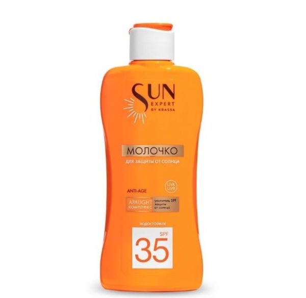 Изображение товара Молочко для защиты от солнца Sun Expert SPF-35 Krassa 180мл Молочко для защиты от солнца Sun Expert SPF-35 Krassa 180мл фотография