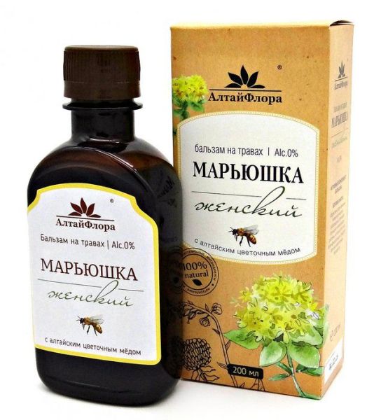 Изображение товара Бальзам Марьюшка Алтайская чайная компания 200мл Бальзам Марьюшка Алтайская чайная компания 200мл фотография